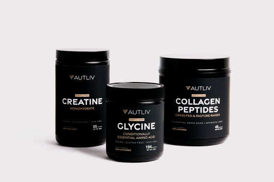 Ultimate Vitality Bundle: Collagen Peptides, Glycine, and Creatine